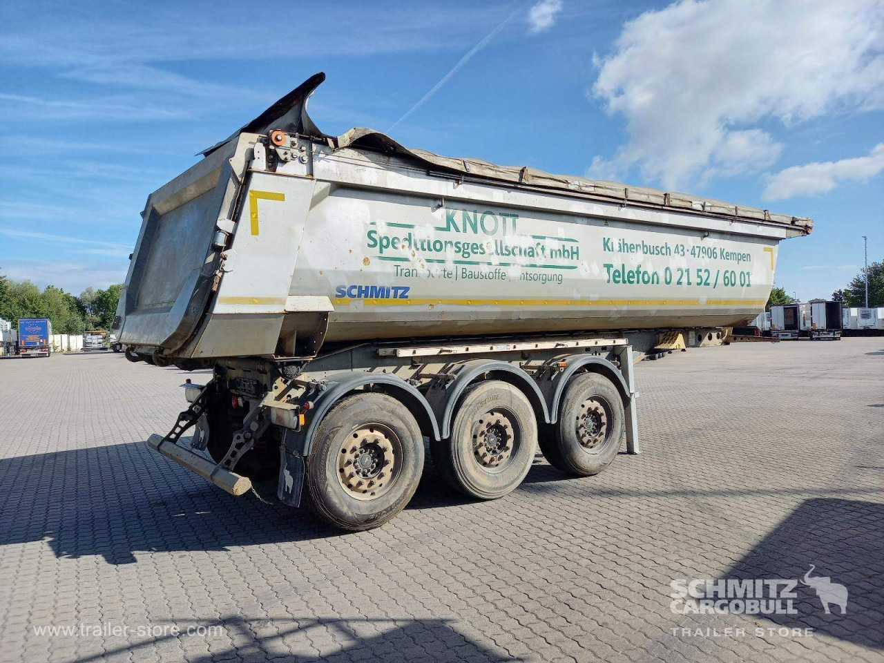 SCHMITZ Auflieger Kipper Stahlrundmulde 25m³ - Самосвальный полуприцеп: фото 5 SCHMITZ Auflieger Kipper Stahlrundmulde 25m³ - Самосвальный полуприцеп: фото 5