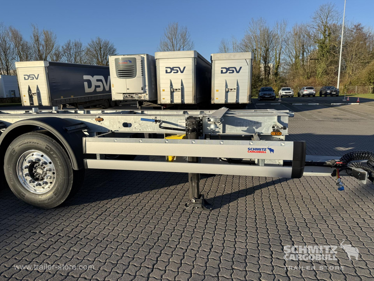 SCHMITZ Zentralachsanhänger Wechselfahrgestell Standard - Прицеп-контейнеровоз/ Сменный кузов: фото 3 SCHMITZ Zentralachsanhänger Wechselfahrgestell Standard - Прицеп-контейнеровоз/ Сменный кузов: фото 3