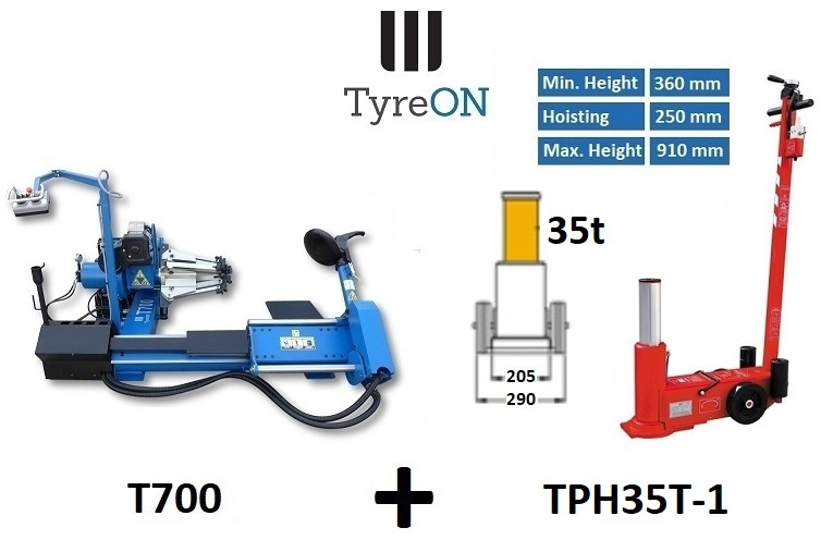 T700 + TPH35T-1 - Оборудование для гаражей/ Мастерских: фото 1 T700 + TPH35T-1 - Оборудование для гаражей/ Мастерских: фото 1