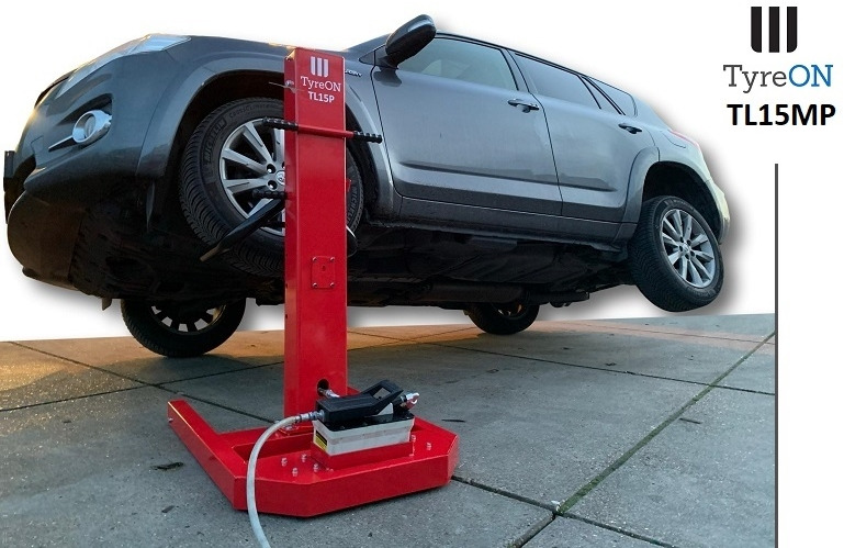 TL15MP mobile single post autolift - easyjacklift 3000 kg - air hydraulic - Lift vehicles up to 3000 kg from the side - Оборудование для гаражей/ Мастерских: фото 4 TL15MP mobile single post autolift - easyjacklift 3000 kg - air hydraulic - Lift vehicles up to 3000 kg from the side - Оборудование для гаражей/ Мастерских: фото 4