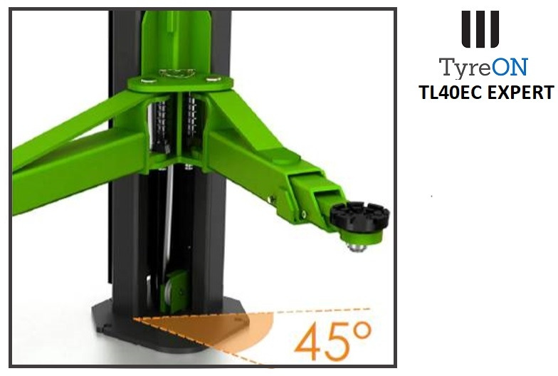 TL40EC EXPERT 2 post asymmetric lift - clear floor - Оборудование для гаражей/ Мастерских: фото 2 TL40EC EXPERT 2 post asymmetric lift - clear floor - Оборудование для гаражей/ Мастерских: фото 2