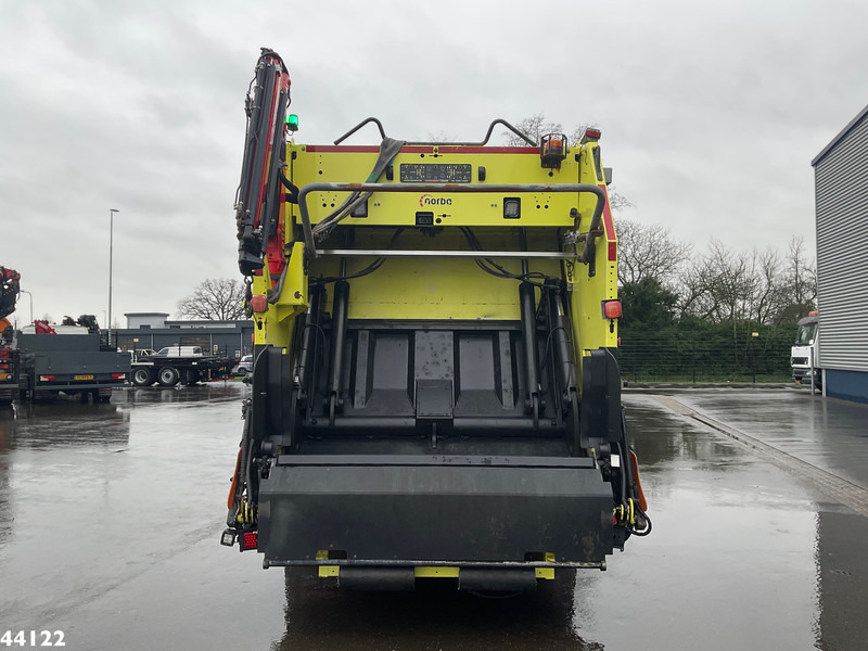 Мусоровоз DAF FA CF 340 Euro 6 Norba 17 m³ + Palfinger 3.8 Tonmeter laadkraan + Winch: фото 7