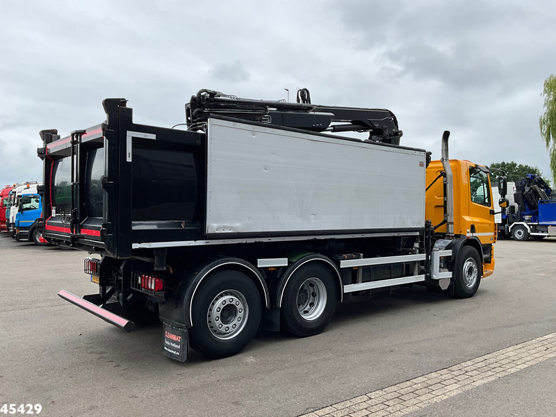 Самосвал, Автоманипулятор DAF FAN 75 CF 360 Hiab 12 Tonmeter laadkraan + Kipper 15m³ Just 177.993 km!: фото 6