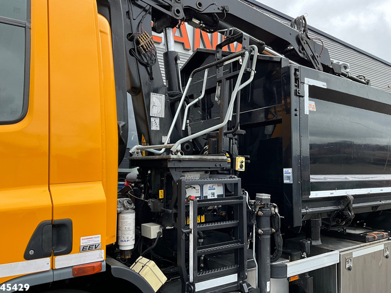 Самосвал, Автоманипулятор DAF FAN 75 CF 360 Hiab 12 Tonmeter laadkraan + Kipper 15m³ Just 177.993 km!: фото 9