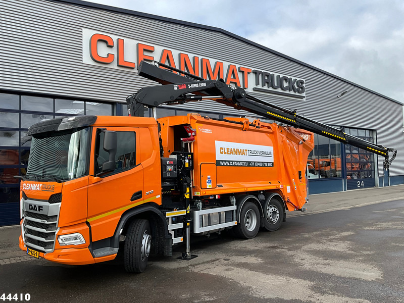 DAF FAN XD 340 Euro 6 Hiab 23 Tonmeter laadkraan - Мусоровоз: фото 1 DAF FAN XD 340 Euro 6 Hiab 23 Tonmeter laadkraan - Мусоровоз: фото 1