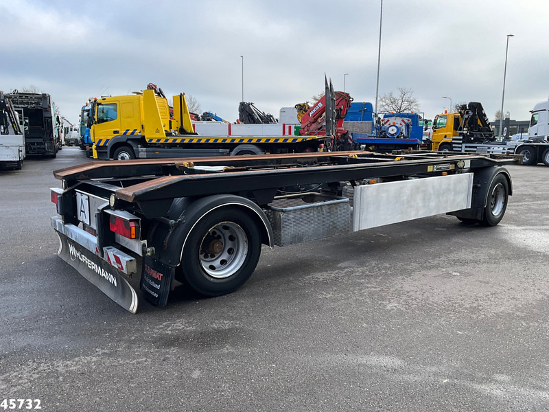 Huffermann 2-assige container aanhangwagen - Прицеп-контейнеровоз/ Сменный кузов: фото 4 Huffermann 2-assige container aanhangwagen - Прицеп-контейнеровоз/ Сменный кузов: фото 4