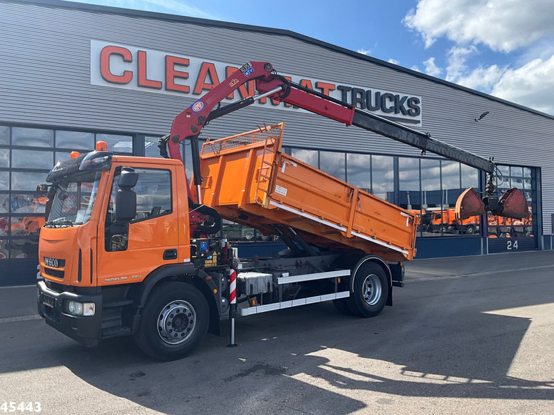 Iveco ML190EL25 HMF 10 Tonmeter laadkraan Just 73.307 km! - Самосвал, Автоманипулятор: фото 1 Iveco ML190EL25 HMF 10 Tonmeter laadkraan Just 73.307 km! - Самосвал, Автоманипулятор: фото 1