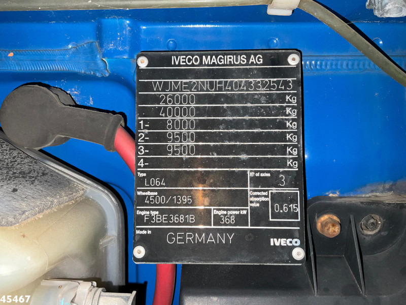 Автоманипулятор Iveco Stralis 500 6x4 MKG 54 Tonmeter laadkraan: фото 20