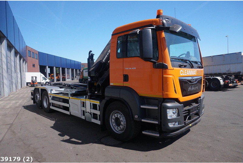MAN TGS 26.420 HMF 21 ton/meter laadkraan - Крюковой мультилифт, Автоманипулятор: фото 3 MAN TGS 26.420 HMF 21 ton/meter laadkraan - Крюковой мультилифт, Автоманипулятор: фото 3