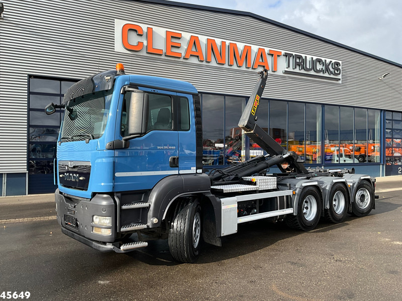 MAN TGS 35.440 8x4 Hyvalift 26 Ton haakarmsysteem - Крюковой мультилифт: фото 1 MAN TGS 35.440 8x4 Hyvalift 26 Ton haakarmsysteem - Крюковой мультилифт: фото 1