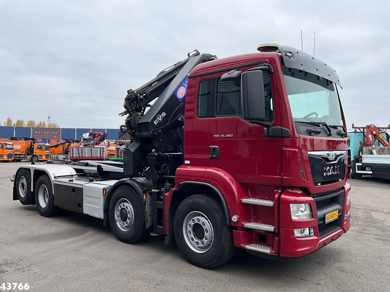 MAN TGS 35.480 8x4H Euro 6 HMF 40 Tonmeter laadkraan + Fly-Jib - Автоманипулятор: фото 3 MAN TGS 35.480 8x4H Euro 6 HMF 40 Tonmeter laadkraan + Fly-Jib - Автоманипулятор: фото 3