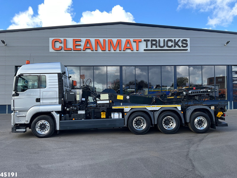 MAN TGS 35.480 Euro 6 8x4 Deuringer Garagetransporter - Грузовик-контейнеровоз/ Сменный кузов: фото 4 MAN TGS 35.480 Euro 6 8x4 Deuringer Garagetransporter - Грузовик-контейнеровоз/ Сменный кузов: фото 4