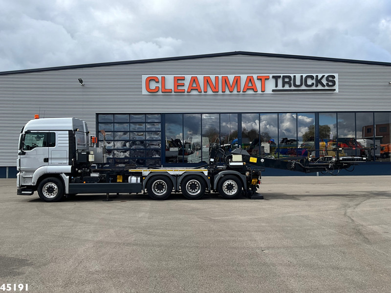 MAN TGS 35.480 Euro 6 8x4 Deuringer Garagetransporter - Грузовик-контейнеровоз/ Сменный кузов: фото 3 MAN TGS 35.480 Euro 6 8x4 Deuringer Garagetransporter - Грузовик-контейнеровоз/ Сменный кузов: фото 3