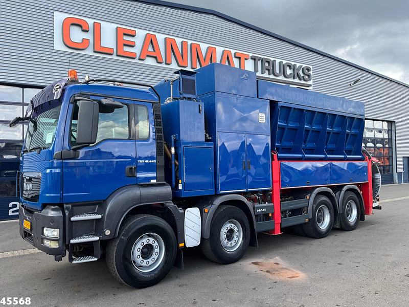 MAN TGS 41.440 8x4 Full Steel Reschwitzer 10m³ Saugbagger Just 132.502 Km! - Ассенизатор: фото 3 MAN TGS 41.440 8x4 Full Steel Reschwitzer 10m³ Saugbagger Just 132.502 Km! - Ассенизатор: фото 3