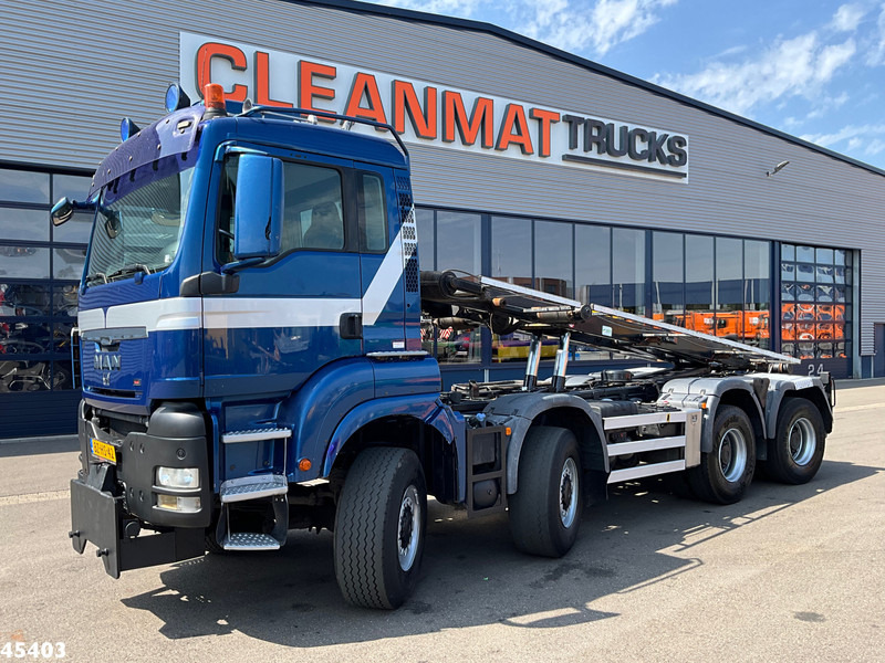 MAN TGS 43.440 8x8 HTS 30 Ton containersysteem - Тросовый мультилифт: фото 1 MAN TGS 43.440 8x8 HTS 30 Ton containersysteem - Тросовый мультилифт: фото 1