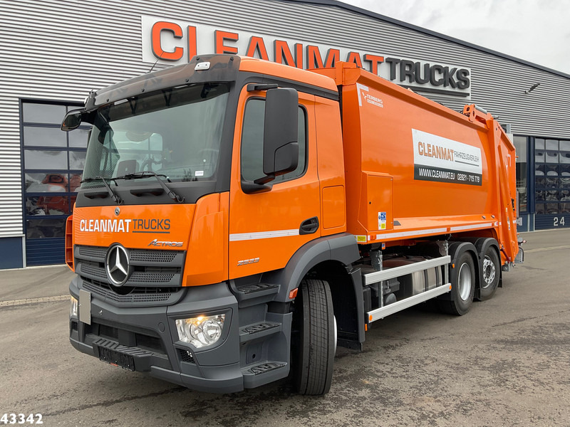 Mercedes-Benz Actros 2533 Terberg RosRoca 21m³ - Мусоровоз: фото 1 Mercedes-Benz Actros 2533 Terberg RosRoca 21m³ - Мусоровоз: фото 1