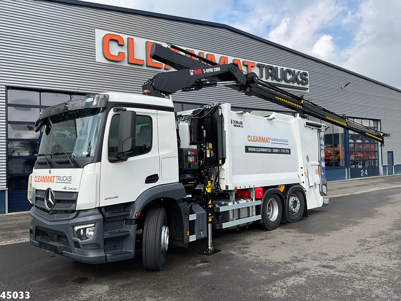 Mercedes-Benz Actros 2536 Hiab 23 Tonmeter laadkraan - Мусоровоз: фото 1 Mercedes-Benz Actros 2536 Hiab 23 Tonmeter laadkraan - Мусоровоз: фото 1