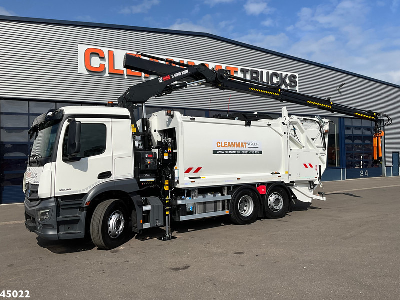 Mercedes-Benz Actros 2536 Zoeller Hiab 23 Tonmeter laadkraan - Мусоровоз: фото 1 Mercedes-Benz Actros 2536 Zoeller Hiab 23 Tonmeter laadkraan - Мусоровоз: фото 1