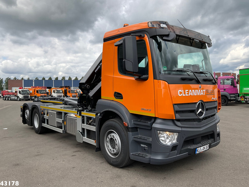 Mercedes-Benz Actros 2643 Euro 6 HMF 23 Tonmeter laadkraan - Крюковой мультилифт, Автоманипулятор: фото 4 Mercedes-Benz Actros 2643 Euro 6 HMF 23 Tonmeter laadkraan - Крюковой мультилифт, Автоманипулятор: фото 4