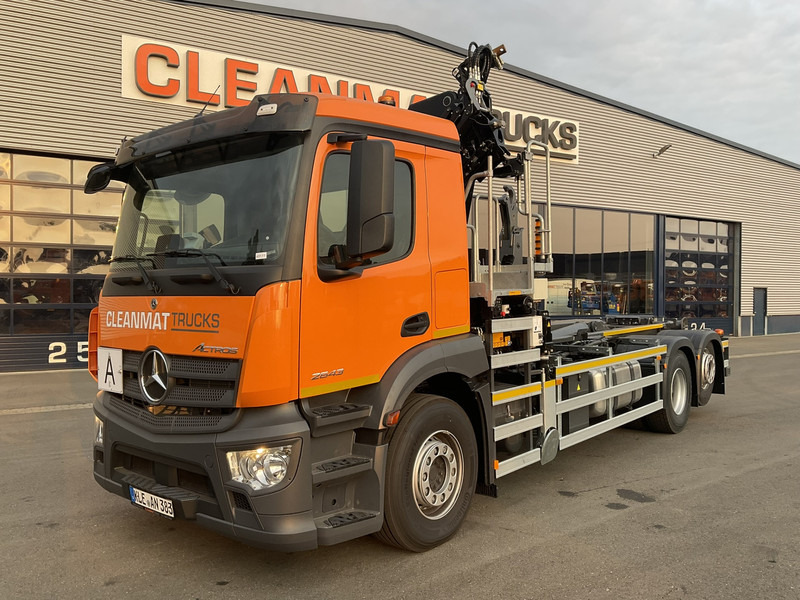 Mercedes-Benz Actros 2643 Euro 6 HMF 23 Tonmeter laadkraan - Крюковой мультилифт, Автоманипулятор: фото 2 Mercedes-Benz Actros 2643 Euro 6 HMF 23 Tonmeter laadkraan - Крюковой мультилифт, Автоманипулятор: фото 2