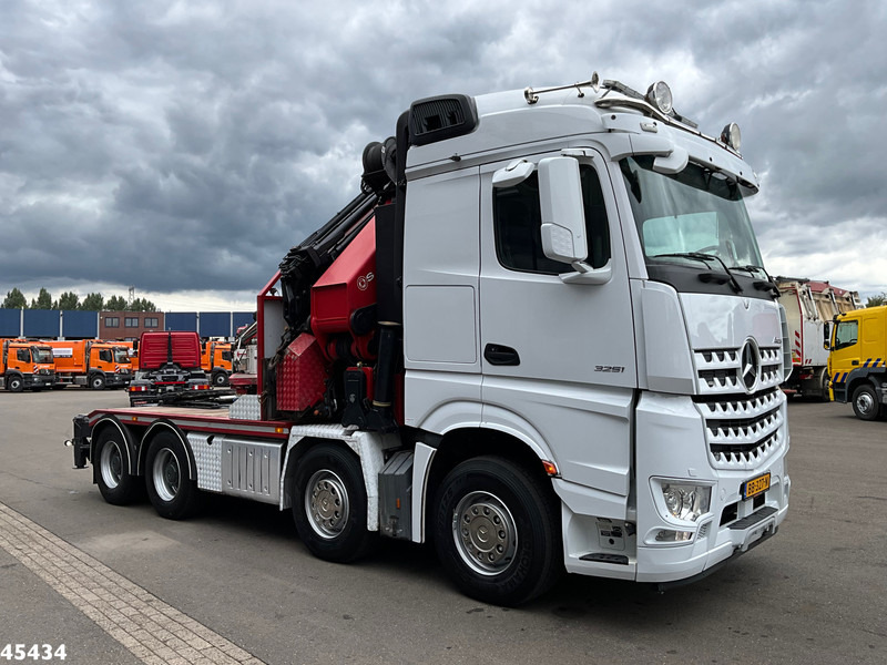 Mercedes-Benz Arocs 3251 8x4 Euro 6 Retarder HMF 85 Tonmeter laadkraan Fly-Jib - Автоманипулятор: фото 4 Mercedes-Benz Arocs 3251 8x4 Euro 6 Retarder HMF 85 Tonmeter laadkraan Fly-Jib - Автоманипулятор: фото 4