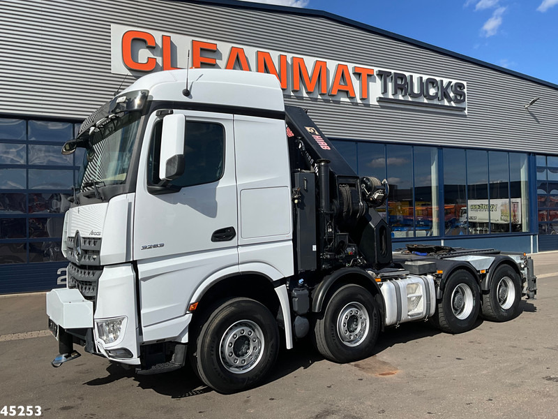 Mercedes-Benz Arocs 3253 8x4 Hiab 105 Tonmeter laadkraan - Автоманипулятор: фото 3 Mercedes-Benz Arocs 3253 8x4 Hiab 105 Tonmeter laadkraan - Автоманипулятор: фото 3