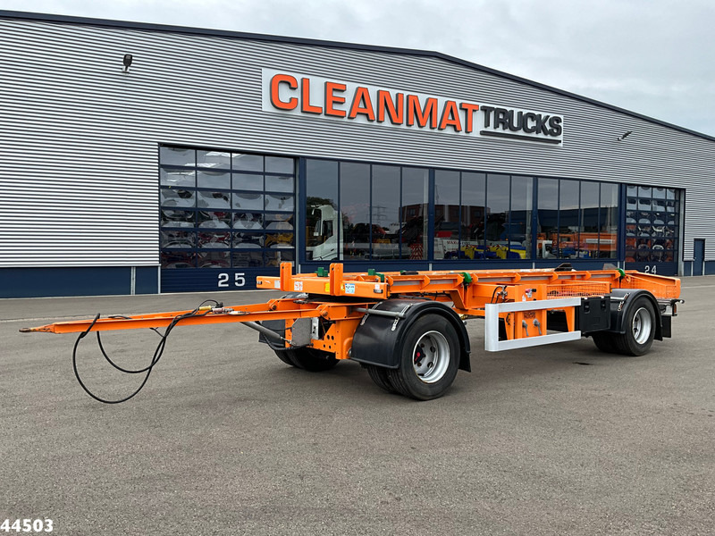 Noyens 2-assige containeraanhangwagen - Прицеп-контейнеровоз/ Сменный кузов: фото 1 Noyens 2-assige containeraanhangwagen - Прицеп-контейнеровоз/ Сменный кузов: фото 1