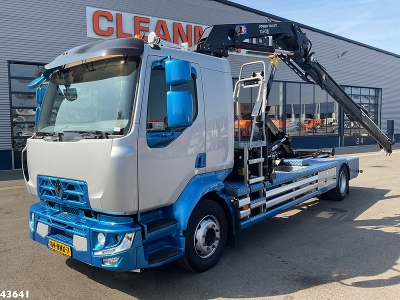 Renault D 240 Euro 6 HMF 10 Tonmeter laadkraan Just 66.850 km! - Крюковой мультилифт, Автоманипулятор: фото 1 Renault D 240 Euro 6 HMF 10 Tonmeter laadkraan Just 66.850 km! - Крюковой мультилифт, Автоманипулятор: фото 1