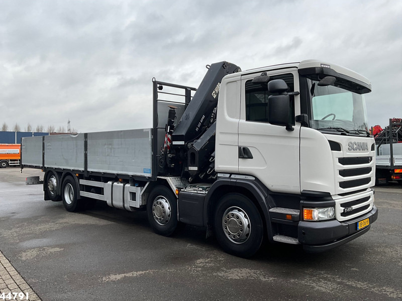 Scania G 450 8x2 Euro 6 Hiab 32 Tonmeter laadkraan Just 114.221 km! - Автоманипулятор: фото 5 Scania G 450 8x2 Euro 6 Hiab 32 Tonmeter laadkraan Just 114.221 km! - Автоманипулятор: фото 5