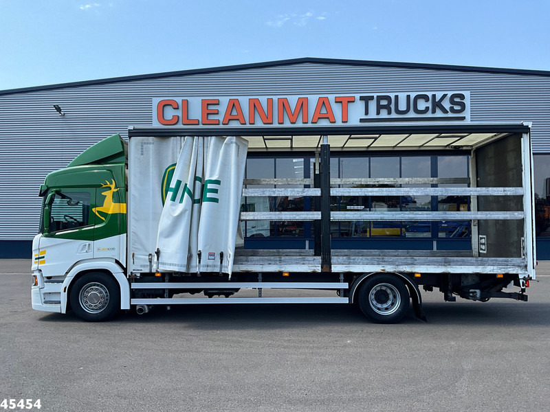 Scania P 280 Euro 6 Schuifzeil DHollandia 4 Ton laadklep Machine transport! - Тентованный грузовик: фото 2 Scania P 280 Euro 6 Schuifzeil DHollandia 4 Ton laadklep Machine transport! - Тентованный грузовик: фото 2