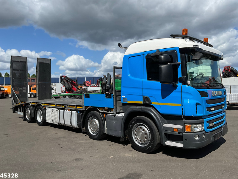 Scania P 410 8x2 Euro 6 Retarder Autotransporter met hydraulische oprijrampen - Автовоз: фото 4 Scania P 410 8x2 Euro 6 Retarder Autotransporter met hydraulische oprijrampen - Автовоз: фото 4