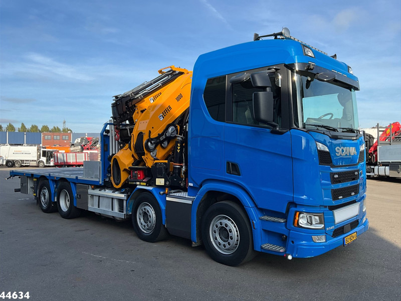 Scania R 540 Euro 6 Effer 100 Tonmeter laadkraan + Fly-Jib Just 39.720 km! - Автоманипулятор: фото 3 Scania R 540 Euro 6 Effer 100 Tonmeter laadkraan + Fly-Jib Just 39.720 km! - Автоманипулятор: фото 3