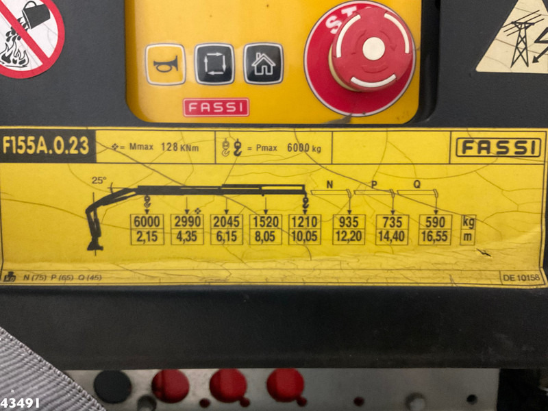 Тягач DAF FT CF 370 Euro 6 Fassi 15 Tonmeter laadkraan: фото 11