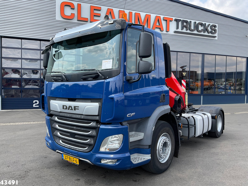 Тягач DAF FT CF 370 Euro 6 Fassi 15 Tonmeter laadkraan: фото 6