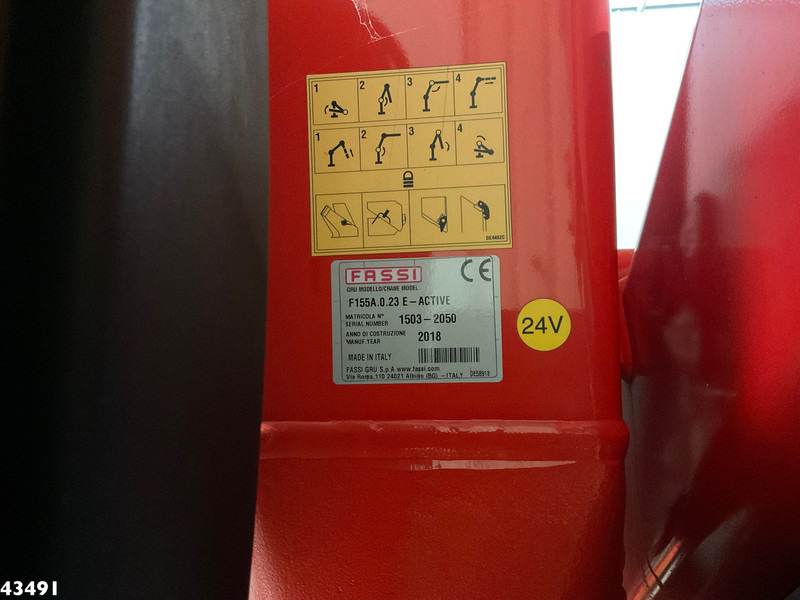 Тягач DAF FT CF 370 Euro 6 Fassi 15 Tonmeter laadkraan: фото 19