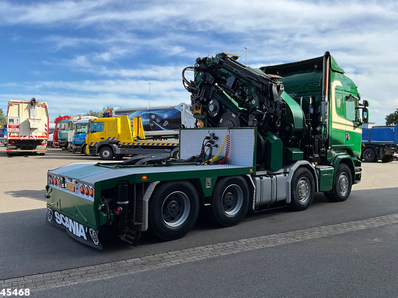 Scania R 490 8x4 Euro 6 Effer 140 Tonmeter laadkraan + Fly-Jib Just 283.508 km - Тягач: фото 4 Scania R 490 8x4 Euro 6 Effer 140 Tonmeter laadkraan + Fly-Jib Just 283.508 km - Тягач: фото 4