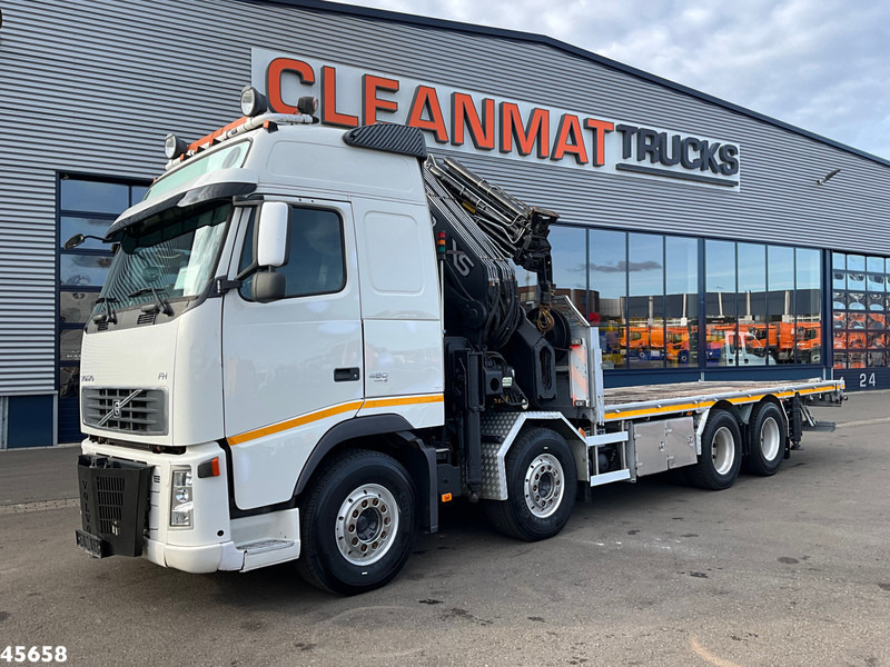 Volvo FH 480 8x4 Retarder Hiab 80 Tonmeter laadkraan + Fly-Jib! - Автоманипулятор: фото 2 Volvo FH 480 8x4 Retarder Hiab 80 Tonmeter laadkraan + Fly-Jib! - Автоманипулятор: фото 2