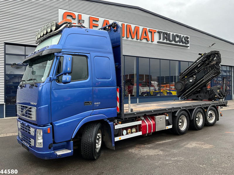 Volvo FH 520 8x4 Euro 5 Hiab 24 Tonmeter laadkraan + Fly-jib - Автоманипулятор: фото 2 Volvo FH 520 8x4 Euro 5 Hiab 24 Tonmeter laadkraan + Fly-jib - Автоманипулятор: фото 2