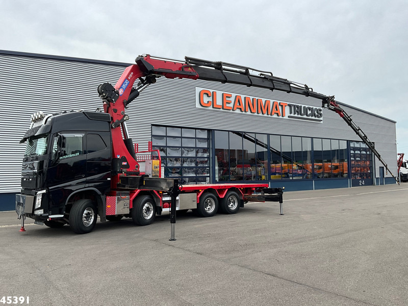 Volvo FH 540 8x4 HMF 85 Tonmeter laadkraan + Fly-Jib Just 222.786 km! - Автоманипулятор: фото 1 Volvo FH 540 8x4 HMF 85 Tonmeter laadkraan + Fly-Jib Just 222.786 km! - Автоманипулятор: фото 1