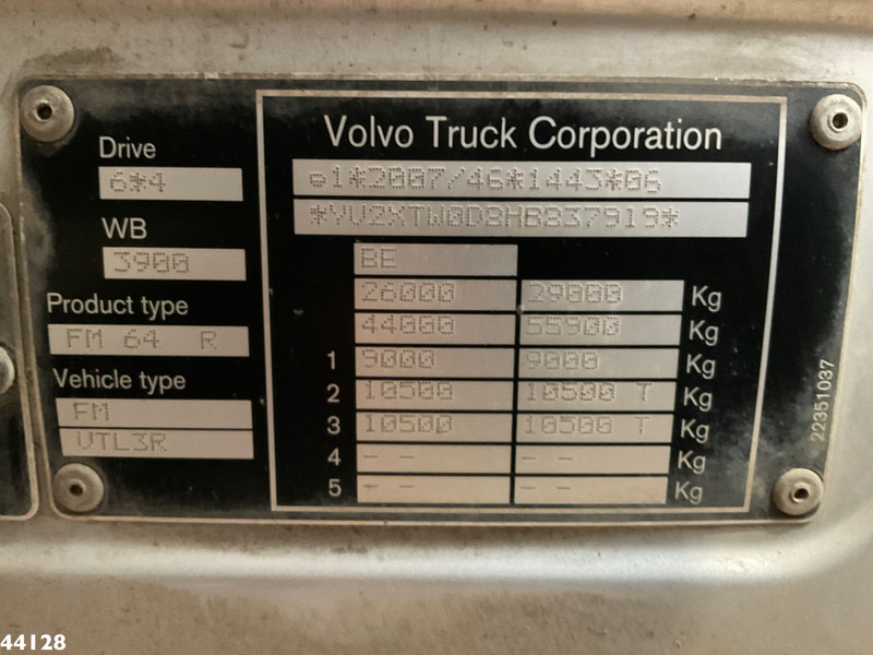 Крюковой мультилифт Volvo FM 420 6x4 Euro 6 AJK 20 Ton haakarmsysteem: фото 20