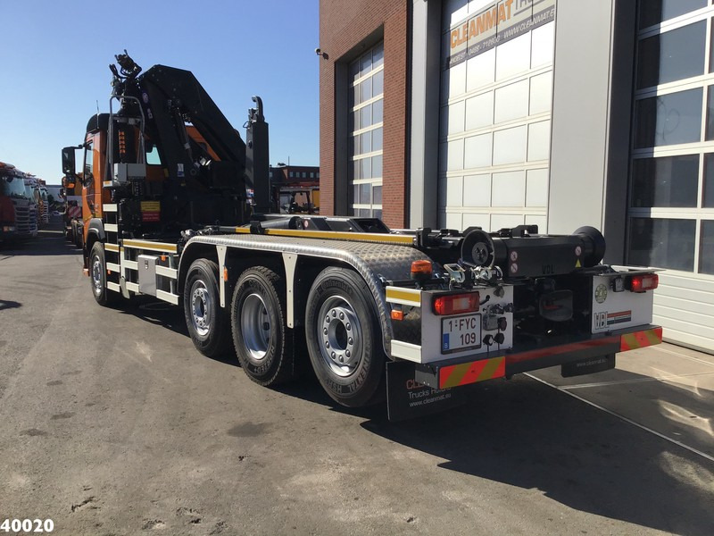 Volvo FM 420 8x2 HMF 28 ton/meter laadkraan Welvaarts weighing system - Крюковой мультилифт, Автоманипулятор: фото 3 Volvo FM 420 8x2 HMF 28 ton/meter laadkraan Welvaarts weighing system - Крюковой мультилифт, Автоманипулятор: фото 3