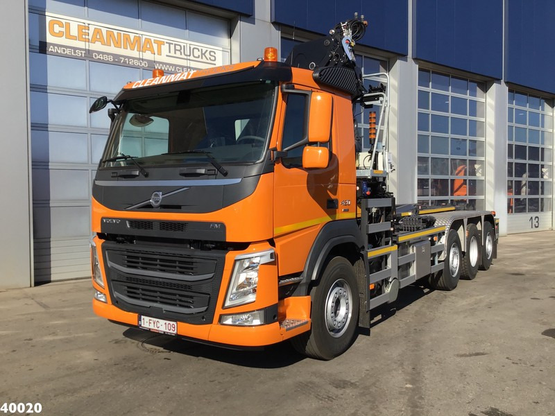 Volvo FM 420 8x2 HMF 28 ton/meter laadkraan Welvaarts weighing system - Крюковой мультилифт, Автоманипулятор: фото 2 Volvo FM 420 8x2 HMF 28 ton/meter laadkraan Welvaarts weighing system - Крюковой мультилифт, Автоманипулятор: фото 2