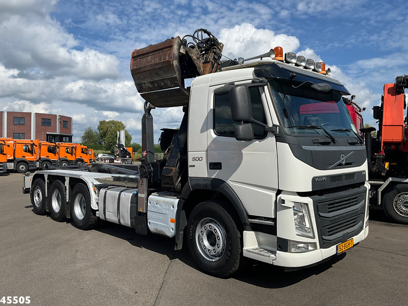 Volvo FM 500 8x4 Euro 6 HMF 19 Tonmeter Z-kraan - Крюковой мультилифт, Автоманипулятор: фото 3 Volvo FM 500 8x4 Euro 6 HMF 19 Tonmeter Z-kraan - Крюковой мультилифт, Автоманипулятор: фото 3
