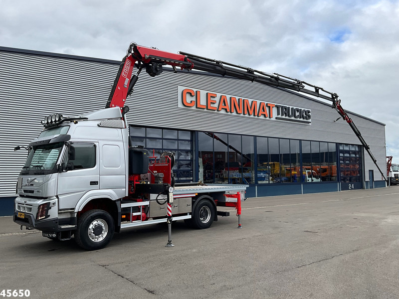 Volvo FMX 500 4x4 Fassi 31 Tonmeter laadkraan + Fly-Jib! - Автоманипулятор: фото 1 Volvo FMX 500 4x4 Fassi 31 Tonmeter laadkraan + Fly-Jib! - Автоманипулятор: фото 1