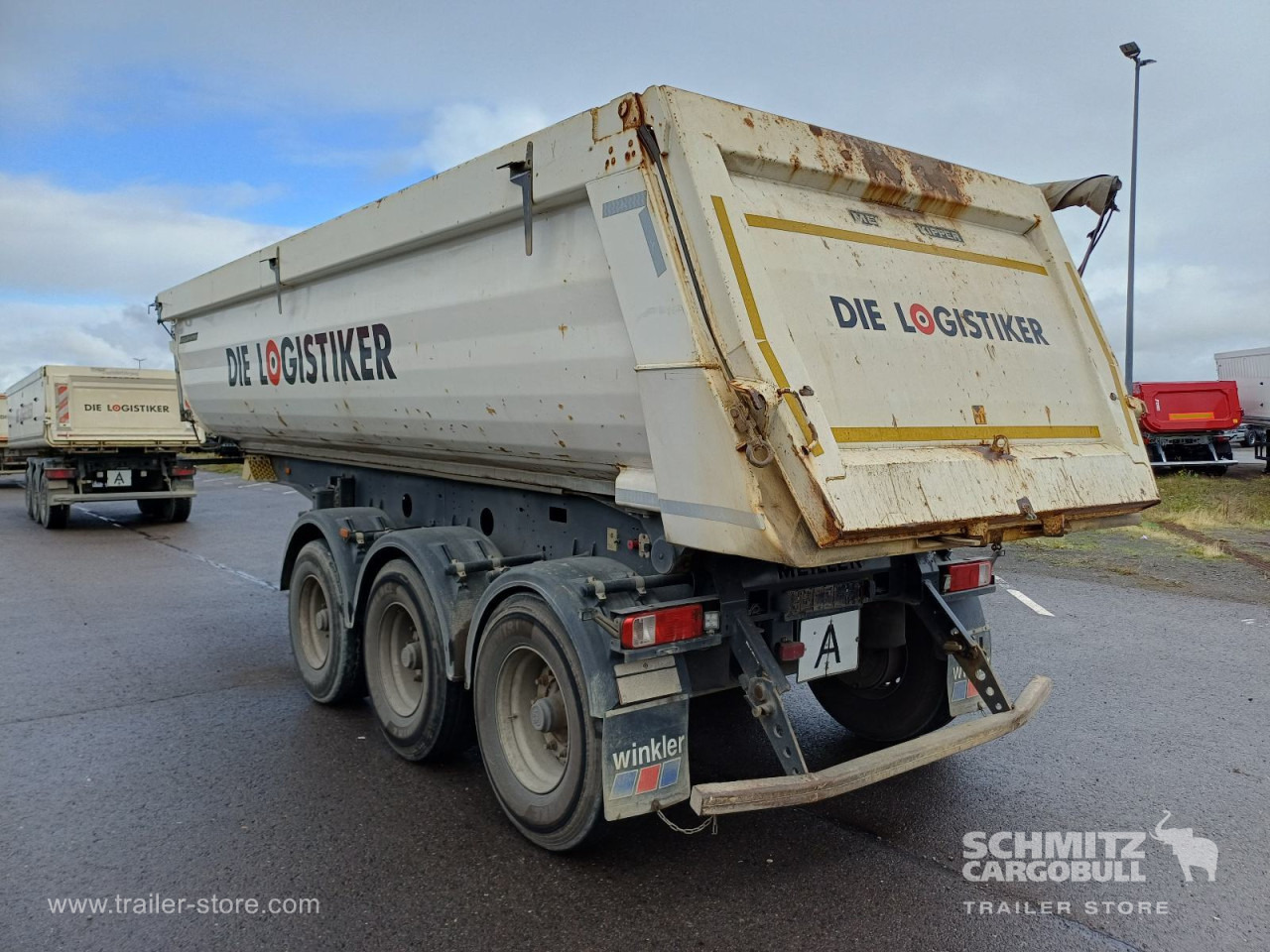 MEILLER Auflieger Kipper Stahlrundmulde 26m³ - Самосвальный полуприцеп: фото 3 MEILLER Auflieger Kipper Stahlrundmulde 26m³ - Самосвальный полуприцеп: фото 3