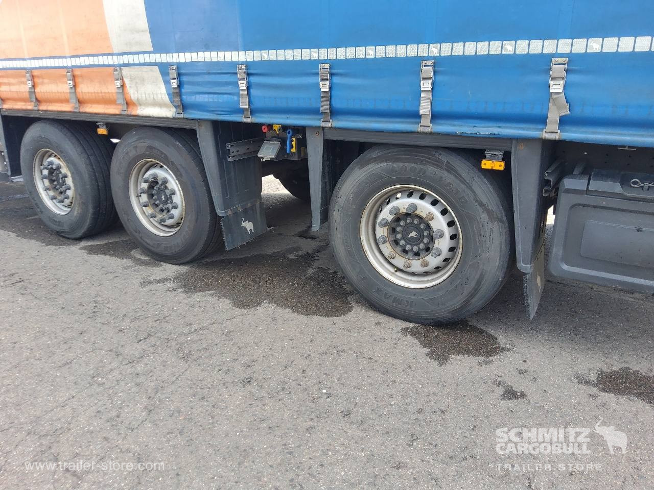 SCHMITZ Auflieger Curtainsider Standard Forklift holder - Тентованный полуприцеп: фото 2 SCHMITZ Auflieger Curtainsider Standard Forklift holder - Тентованный полуприцеп: фото 2