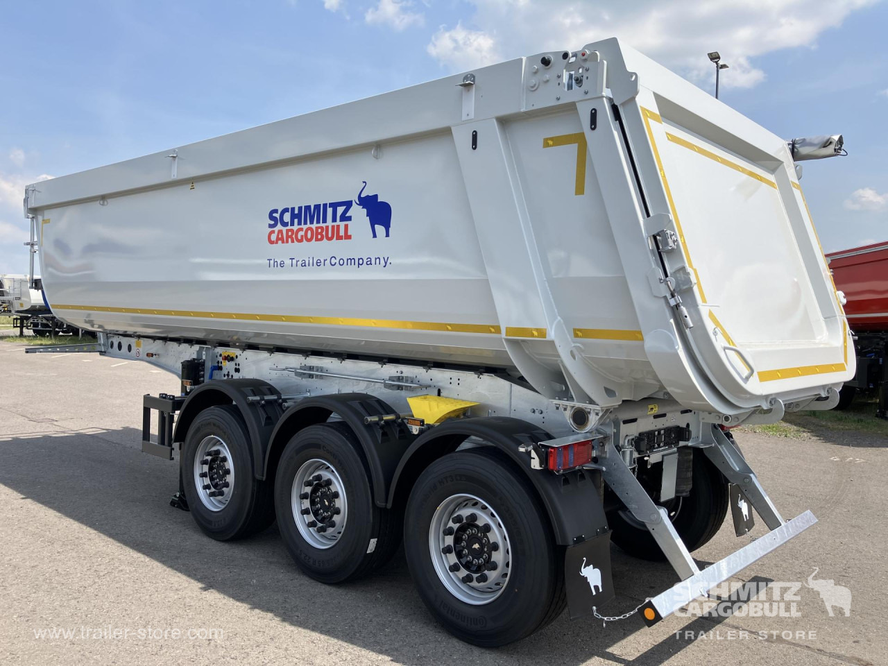 SCHMITZ Auflieger Kipper Stahlrundmulde - Самосвальный полуприцеп: фото 5 SCHMITZ Auflieger Kipper Stahlrundmulde - Самосвальный полуприцеп: фото 5