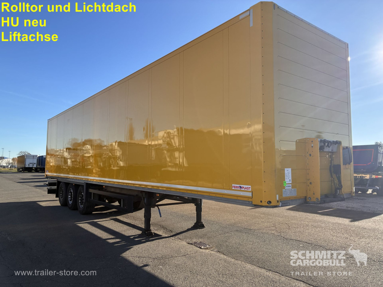 SCHMITZ Auflieger Trockenfrachtkoffer Standard - Полуприцеп-фургон: фото 1 SCHMITZ Auflieger Trockenfrachtkoffer Standard - Полуприцеп-фургон: фото 1