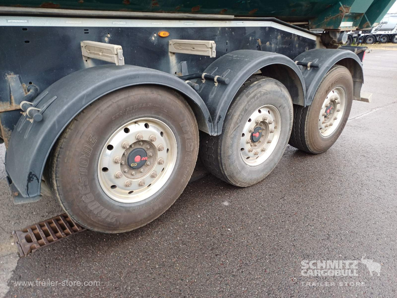 Самосвальный полуприцеп SCHWARZMUELLER Auflieger Kipper Stahlrundmulde 26m³: фото 11