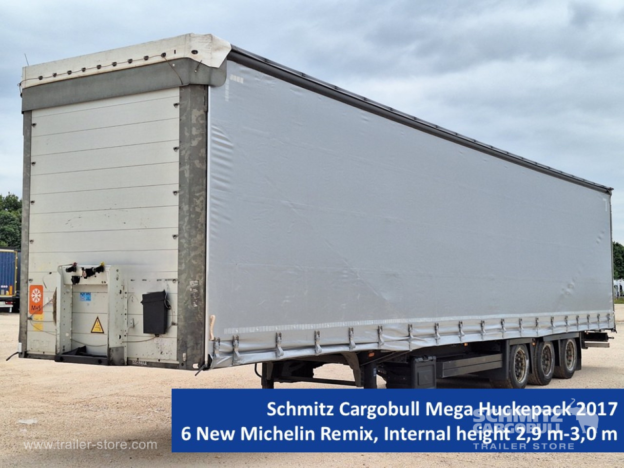 SCHMITZ Curtainsider Mega - Тентованный полуприцеп: фото 1 SCHMITZ Curtainsider Mega - Тентованный полуприцеп: фото 1